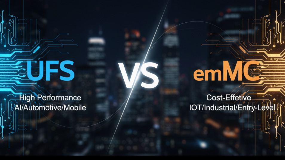 UFS vs. eMMC: Which Memory Standard is Right for Your Next Gen Device?