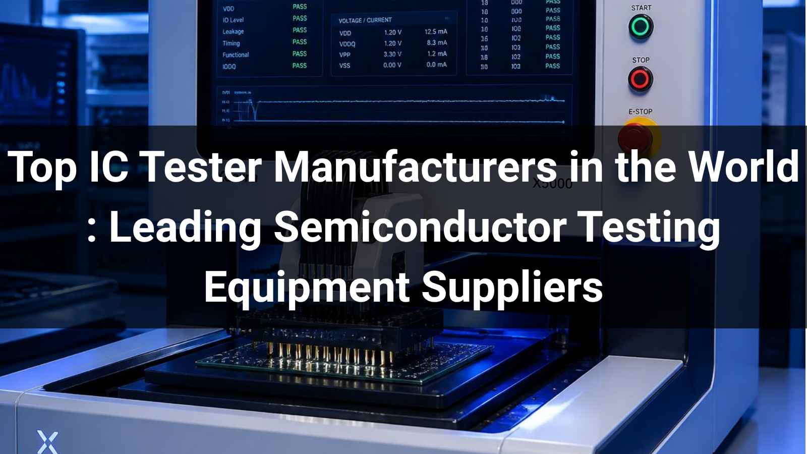 Top 10 IC Tester Manufacturers in the World 2026: Leading Semiconductor Testing Equipment Suppliers