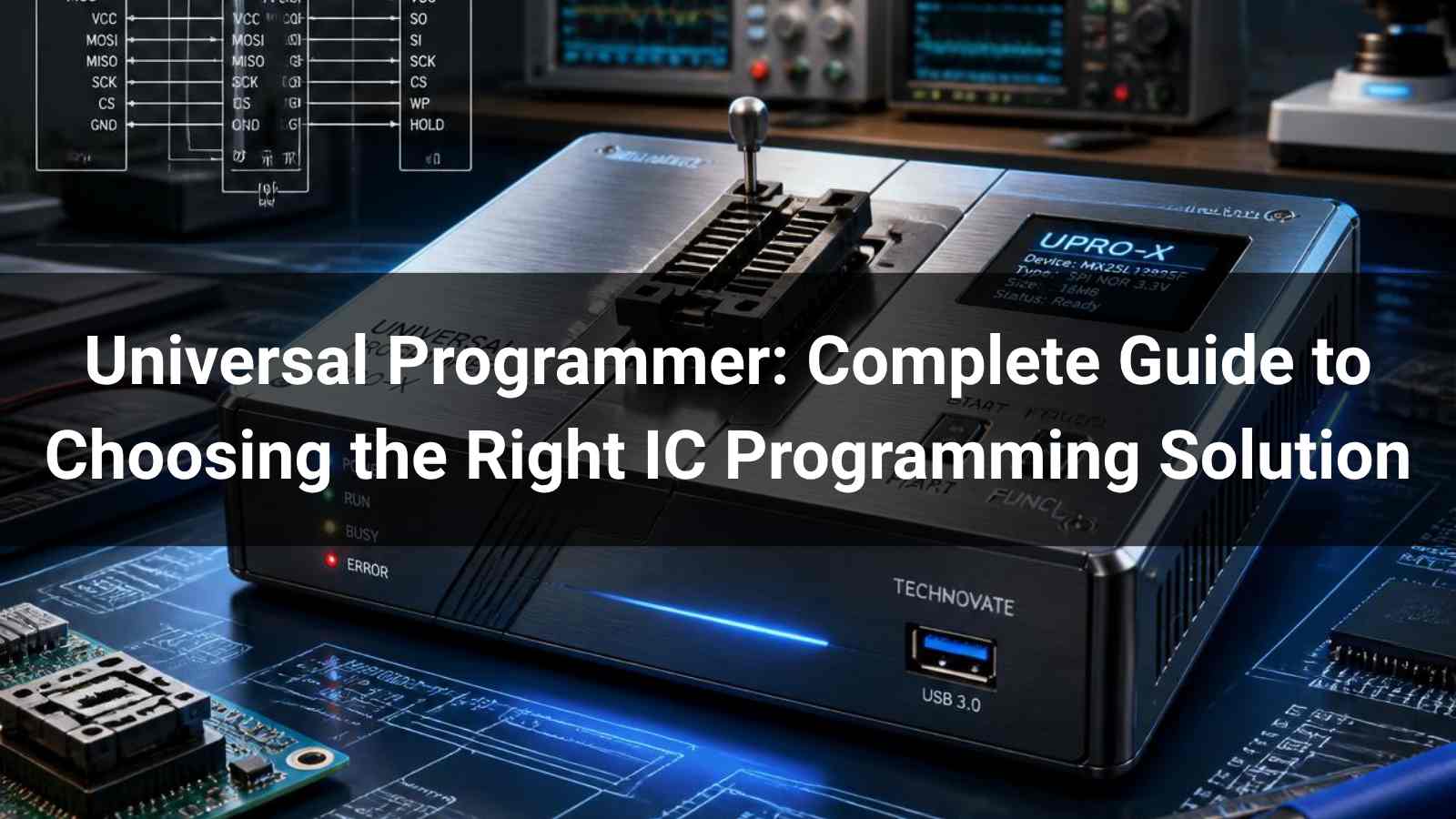 Universal Programmer: Complete Guide to Choosing the Right IC Programming Solution